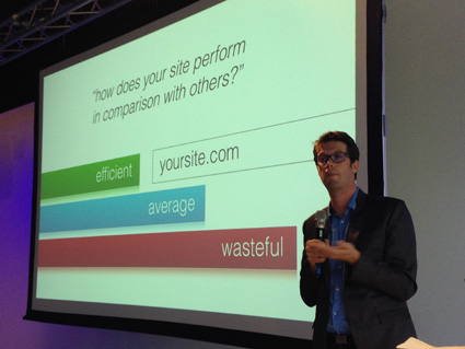 Mart gave a presentation on the plans of Greenhost presentation pictures